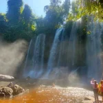 Cascata di Phnom Kulen, sito di pellegrinaggio buddhista